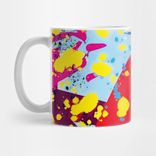 Summer Splashes - Abstract Art Mug